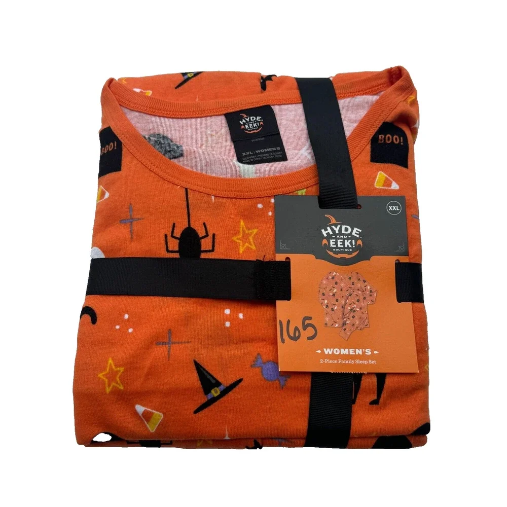 NWT‎ Hyde & EEK! Plus Size Halloween Pajama Set XXL Family Matching